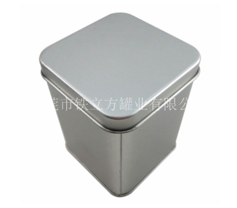 素色正方铁盒